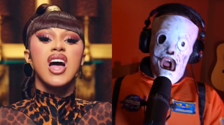 cardi b wap slipknot split 